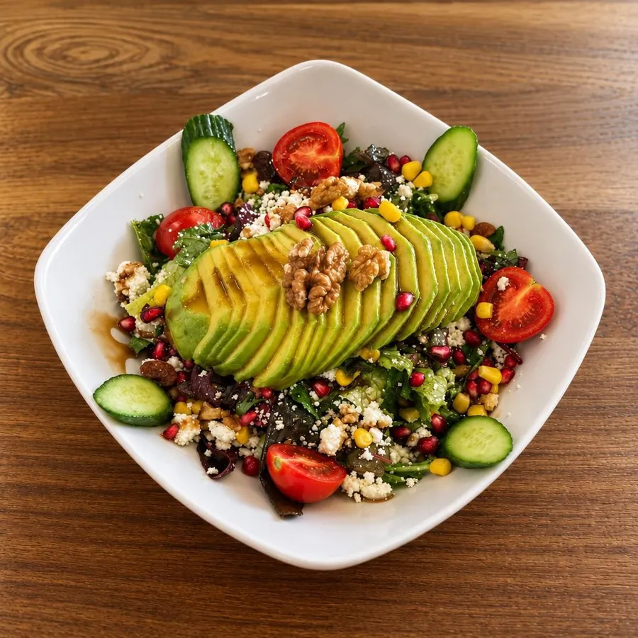 Avocado Salad with Tulum Cheese